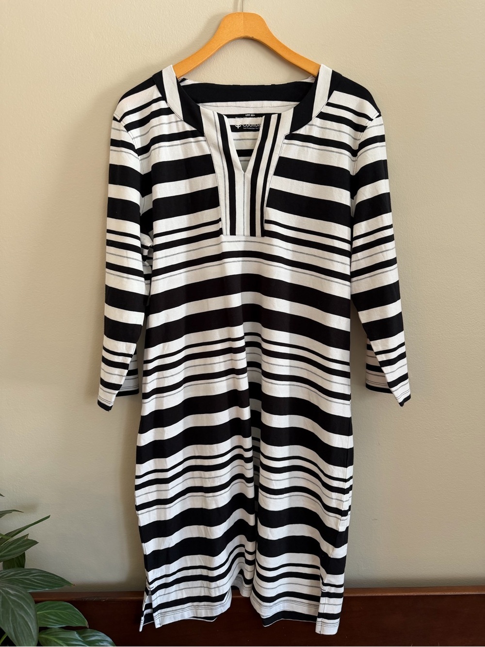 Coolibar Sun Protection UPF 50+ Tunic Dress Sz L